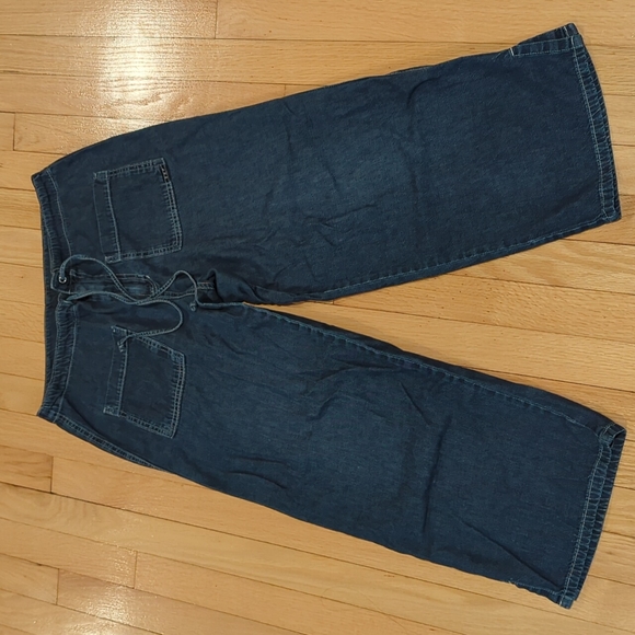 Express Bleus Relaxed pull on Jeans - Picture 2 of 9